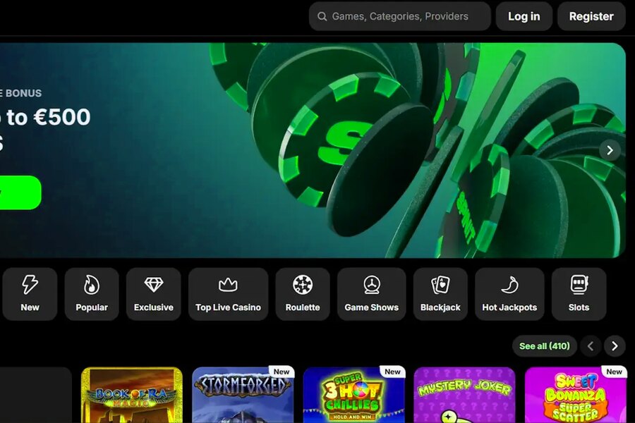 Spinit Casino: Descarga la App Móvil y APK